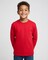 Gildan Heavy Cotton Youth Crewneck Long Sleeve T-Shirt – Kids Everyday Basic Tee for Comfort